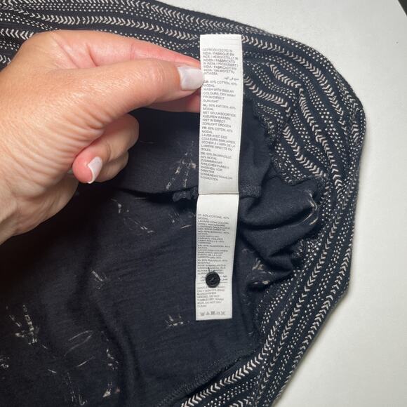 Fat Face Black Zebra Giraffe Tiger Safari Jersey Easy Wear Dress US 6 EU 39 EUC - Picture 9 of 12